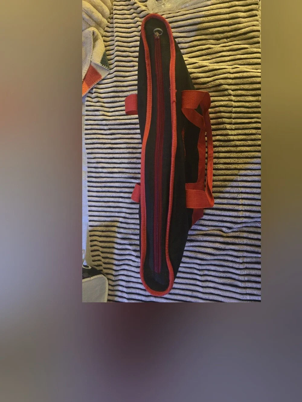 Trader Joes Cooler Bag Reusable Tote In Black and Red